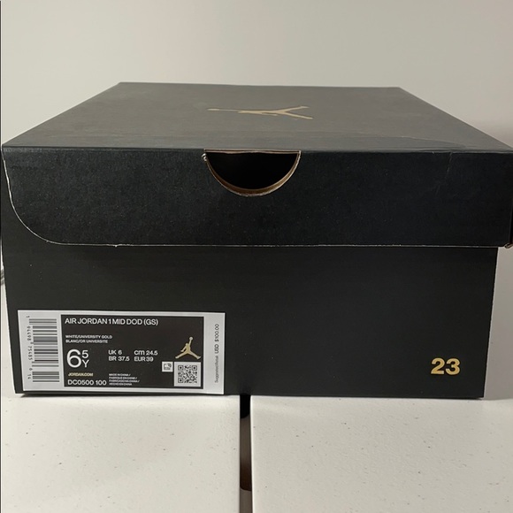 NEW Nike Air Jordan 1 Mid “Dia De Los Muertos” GS - Picture 8 of 8